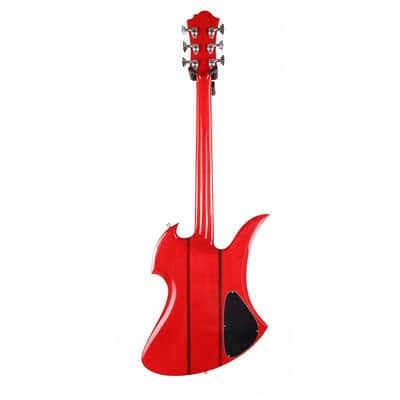 1982 B.C. Rich Mockingbird Left-Handed Cherry Red image 3