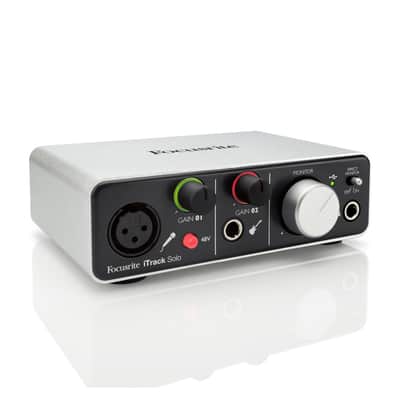 Focusrite iTrack Solo Lightning Audio Interface - B-Stock image 1