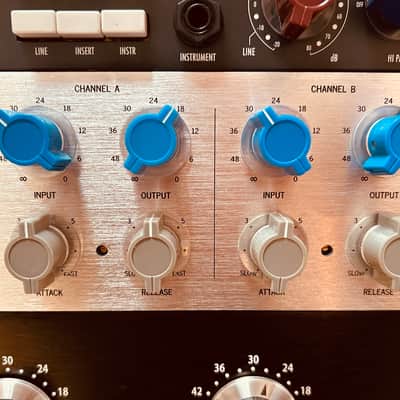 Warm Audio WA76-A2 Stereo Blue Stripe FET Compressor | Revive Audio Mod | Mint | Orig. Box | Upgraded Knobs image 13