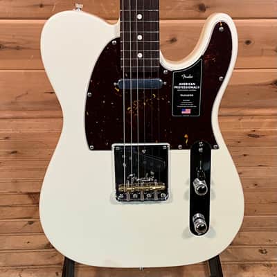 Fender American Professional II Telecaster Electric Guitar - Olympic White image 1