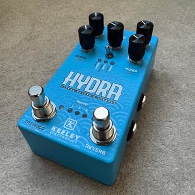 Keeley Hydra Stereo Reverb & Tremolo 2020 - Present - Blue image 3