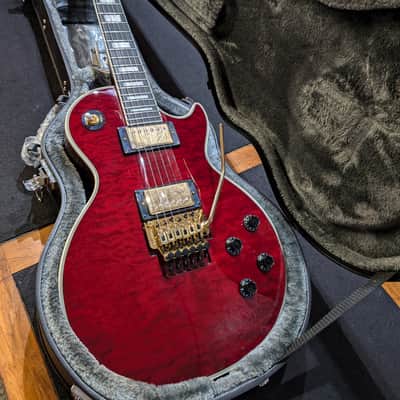 Epiphone Alex Lifeson Les Paul Axcess Custom - Ruby image 8