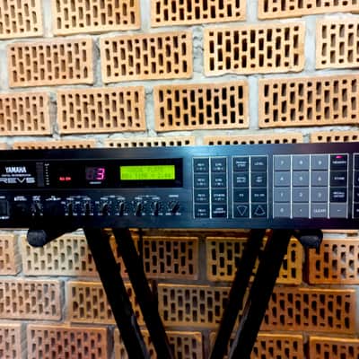 Yamaha REV 5 Digital Reverberator 1980s - Black image 2