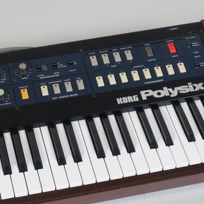 Korg PolySix polyphonic programmable synthesizer + CHD MIDI in + new battery image 4