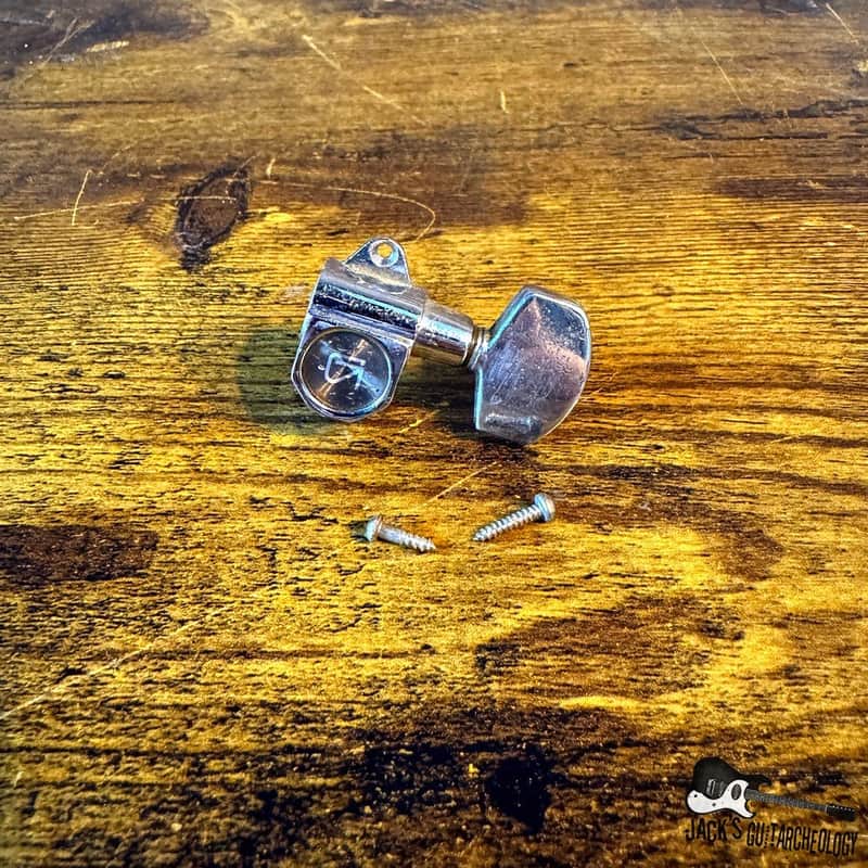 1980s Gotoh Single Left 10mm Tuner Nickel