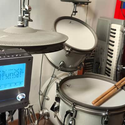 Efnote 5 Electronic Drum Set 2021 - Present - White Sparkle image 4