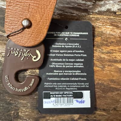 Righton Straps TOFFE "The Home Of Tone " Signature PRIVATE STOCK image 3