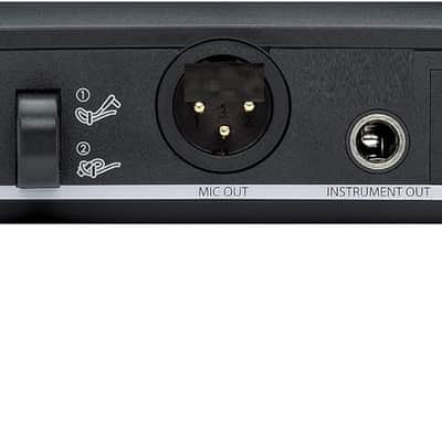 Wireless Receiver Band (572–596 MHz) – Single-Channel  Receiver, QuickScan Frequency Selection, XLR & 1/4" Outputs, Up to 300 ft Range image 1
