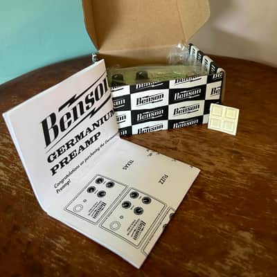 Benson Amps Germanium Preamp 2024 - Present - Seafoam Green image 3