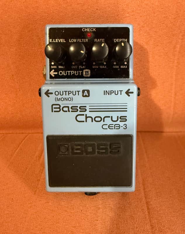 Boss CEB-3 Bass Chorus (No Label) 2001 - Present - Blue | Reverb