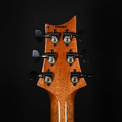 PRS Custom 24 Semi-Hollow w/ Artist Grade Flame Maple Top & Awabi Birds- Faded Indigo 2026 (0424438) image 8