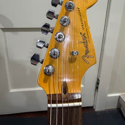 Fender American Ultra Luxe Vintage ’60s Stratocaster Ice Blue Metallic – Plek’d – OHSC/Case Candy image 9