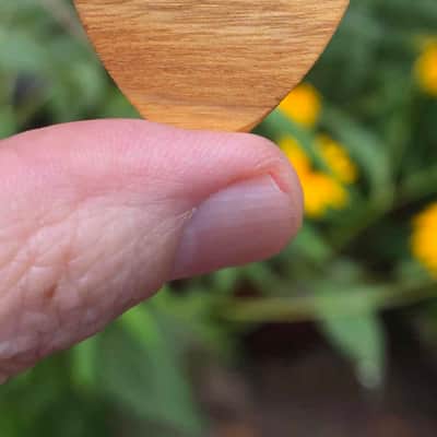 Immagine Tri-Tip Wood Guitar Picks 2026 - Set of 5 - 6