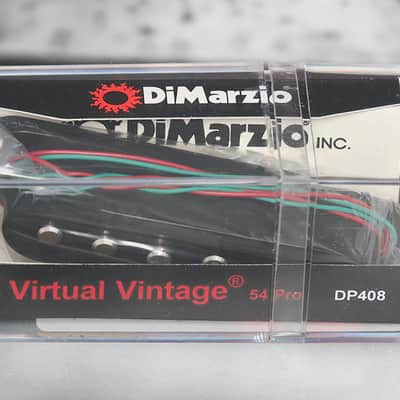 DiMarzio DP408BK Virtual Vintage '54 Pro Strat Pickup - Black image 1