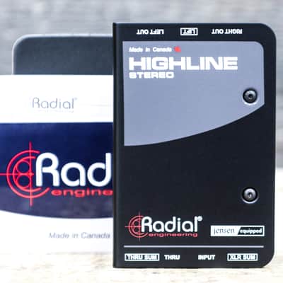 Radial Engineering Highline Stereo Passive Line Isolator Two Channel Isolator image 5