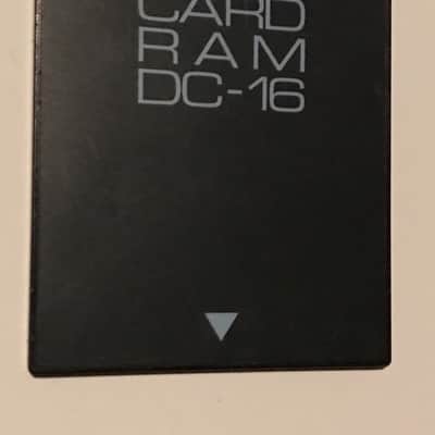 Kawai DC-16 RAM Card For K4 Synthesizer K4R XD-5 Rack Modules
