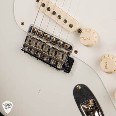 Fender Custom Shop Limited Edition 1956 Stratocaster Journeyman Relic - Desert Tan/Custom Shop NAMM Event Instrument #188 #CZ589378 image 13