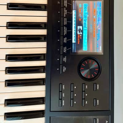 FEW HOURS PLAYING > Roland FANTOM FA-06 61 Key Workstation & Synth BONUS: 4 Leg Fold-Up Table - Black image 4
