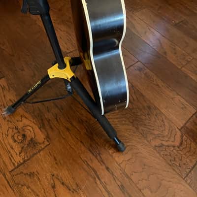 Lyra Acoustic Archtop 1930s Kay Harmony Oscar Schmidt May Bell - Sunburst Faux Flame Stencil image 4