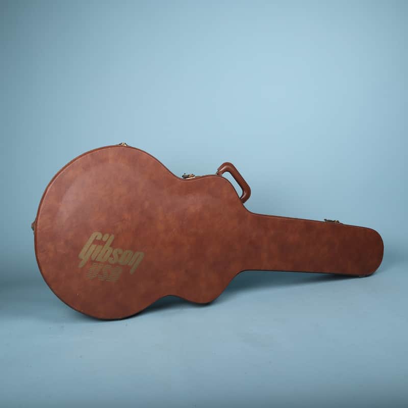 1980's Gibson USA Brown-Pink TKL Semi Hollowbody Guitar Case ES-335 Vintage image 1