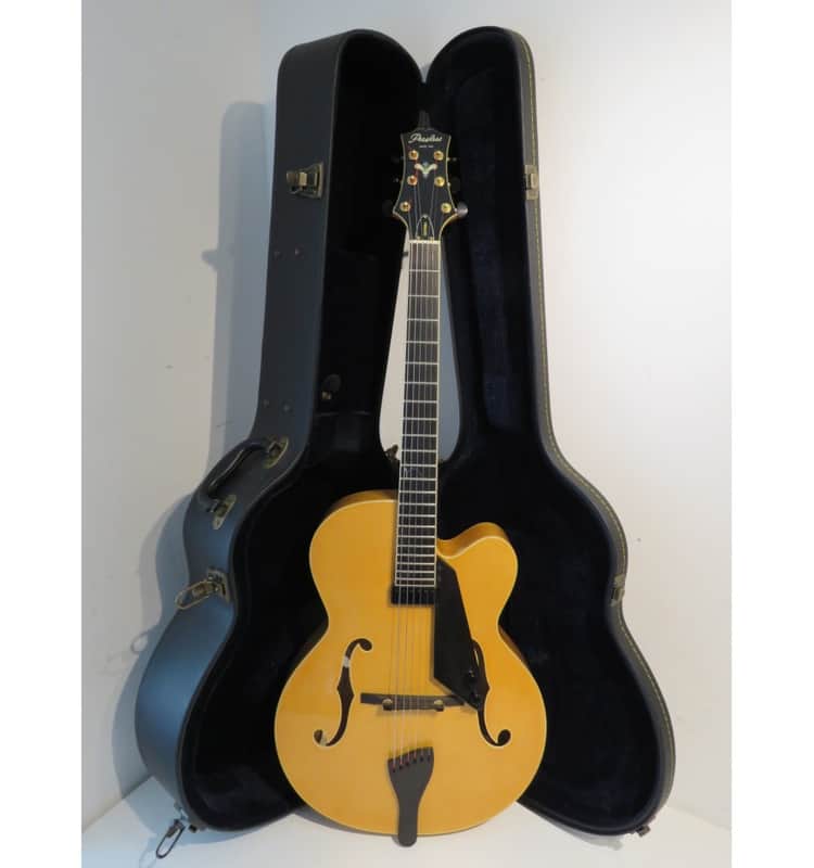 Peerless Contessa Archtop Semi-Acoustic Jazz Guitar - Natural | Reverb