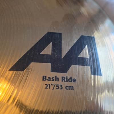 Sabian 21" AA Bash Ride Cymbal 2019 - Present - Natural image 2