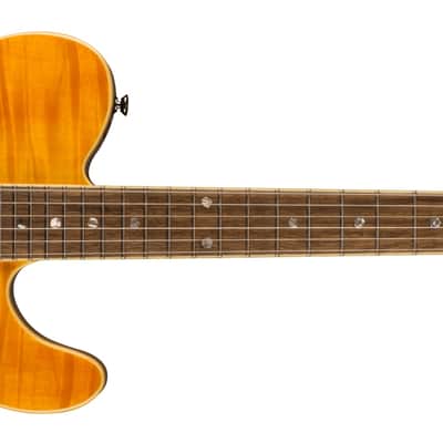Fender Special Edition Custom Telecaster FMT HH with Laurel Fretboard 2019 - Present - Amber image 1