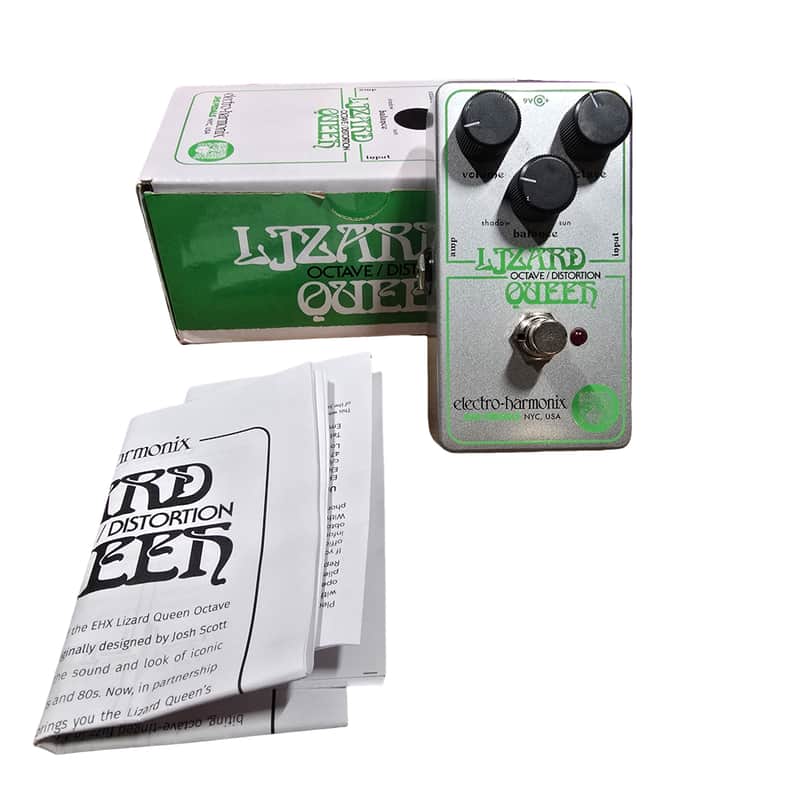 Used Electro-Harmonix JHS Lizard Queen Octave Fuzz Pedal w/Box image 1