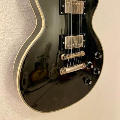 Crestline Les Paul Custom Made in Japan by Matsumoku 1970’s - Gloss Black image 5