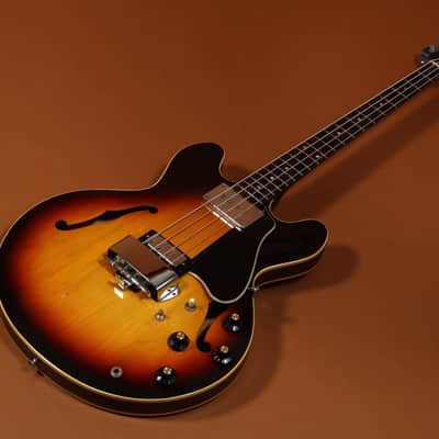 1968 Gibson EB-2D - Sunburst - All Original image 2