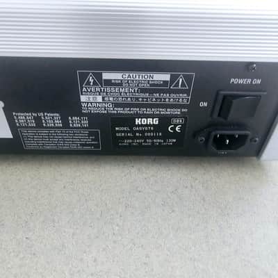 Korg OASYS 76 – Low Serial No. 000118 – Made in Japan image 6