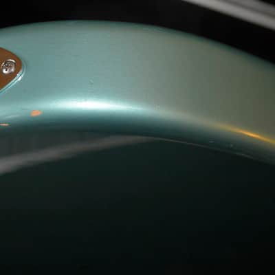 Mouradian Reality  Metallic Green. Chris Squire's other bass. image 8