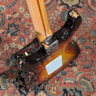 Fender Stratocaster 1958 - 3 Tone Sunburst image 17