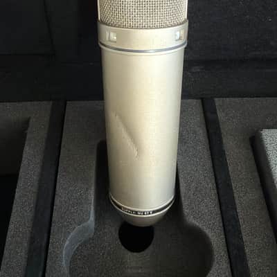 Neumann U 67 Set Large Diaphragm Multipattern Tube Condenser Microphone Reissue 2018 - Present - Nickel image 7