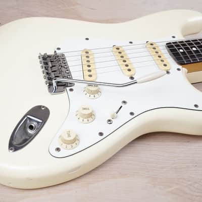 Squier SST-362 Stratocaster MIJ 1986 Vintage White Japan w/ Bag image 3