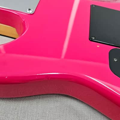 Fender Squier Stratocaster 1989 - Hot pink image 8