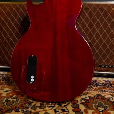 Maybach Guitars Lester JR Single Cut Aged ( Limited Edition) Wine Red We ship worldwide image 5