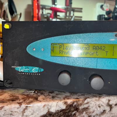 Waldorf Microwave II Rackmount Wavetable Synthesizer 1997 - Black image 3