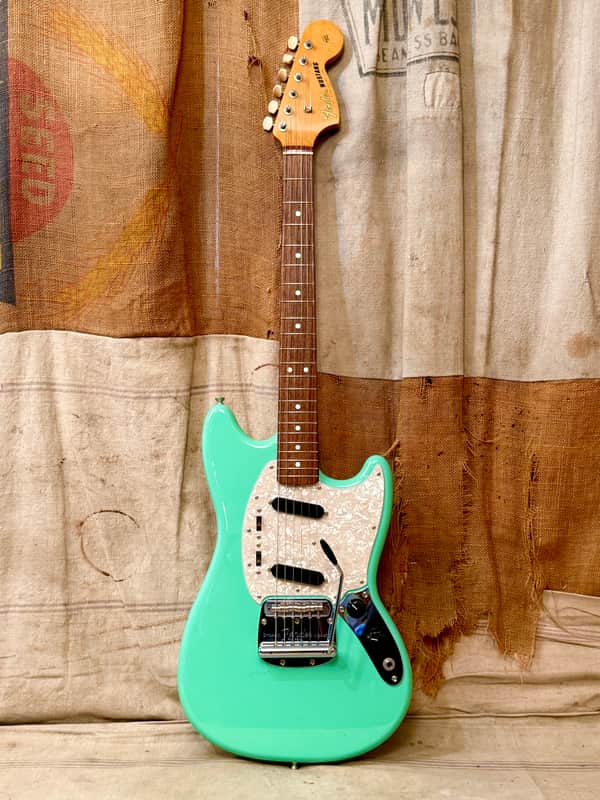 Fender MIJ Traditional 60's Mustang 2017 - Sea Foam Green image 1