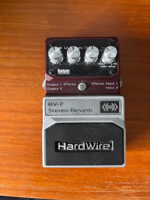 DigiTech Hardwire RV-7 Stereo Reverb
