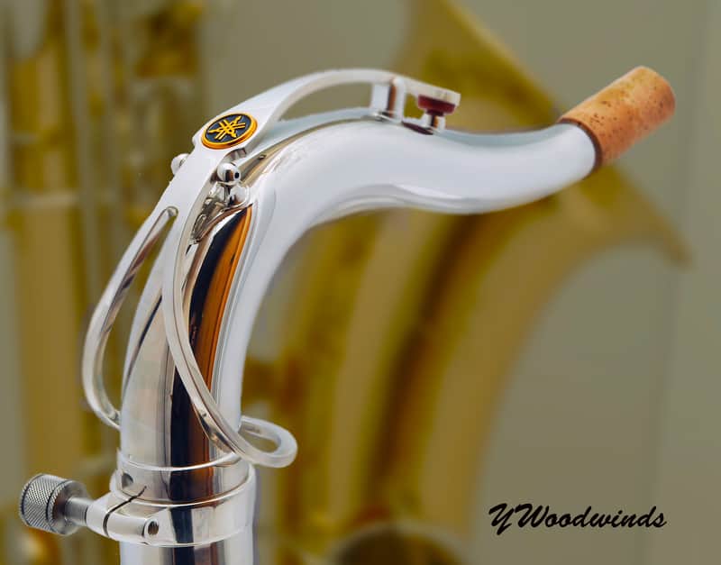 Yamaha's Retro Silver Plate Pro Tenor Saxophone Neck. image 1