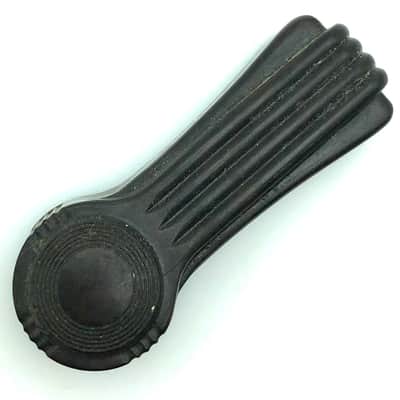 Vintage Art Deco Bakelite? Lever Knob - Dark Brown - 19?? image 2