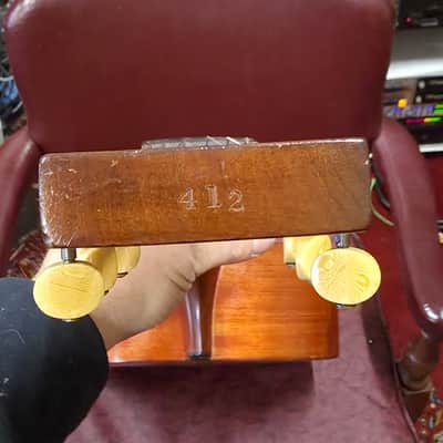 Wolfram The Triumph Metal Fret Board Slotted Headstock 12 Fret Parlor 1890s 1900s 1910s image 21