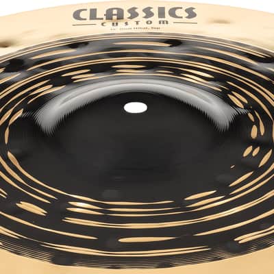 MEINL CC15DUH Classics Custom Dual HiHat 15 Zoll Becken dark/brilliant image 4