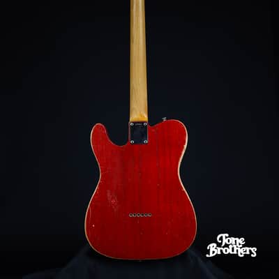 6.9LB! 1963 Fender Telecaster - "Lucy" Crimson Red image 9