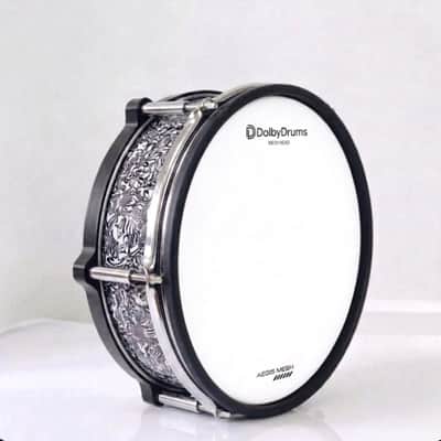 Dolby 12” Electronic Black Abalone SNARE w 6 Triggers for Roland Alesis Drum HX image 2