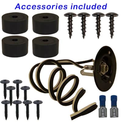 1x12 Extension guitar speaker empty cabinet charcoal black tolex slanted front shape G1X12SL-CBTLX US Made.. image 5