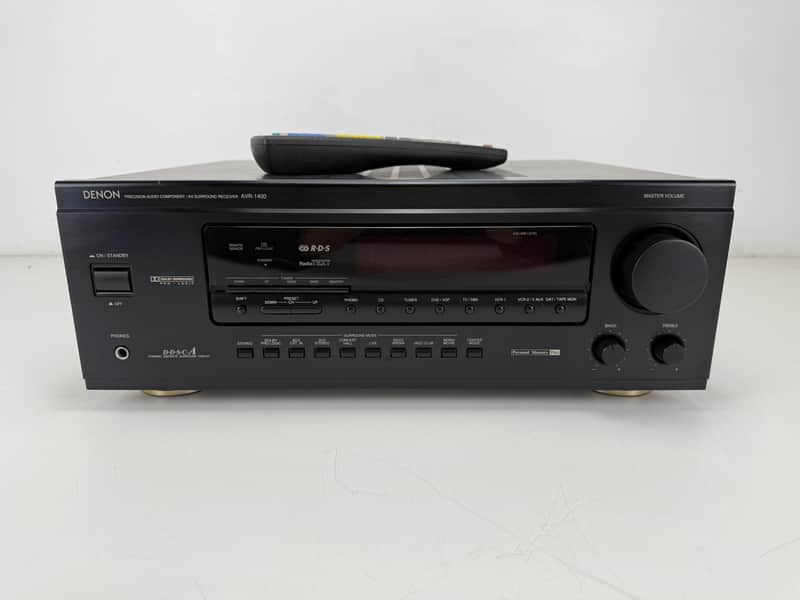 Denon AVR-1400 AV Surround Receiver With Remote Control image 1