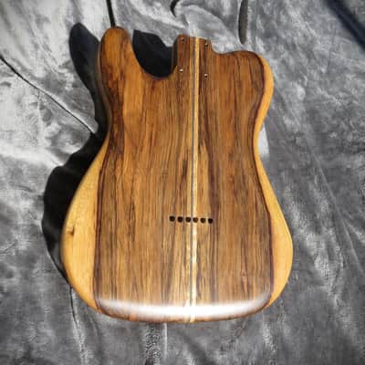 Babik Custom Telecaster Style body, Black Limba, handmade, Art Top image 2