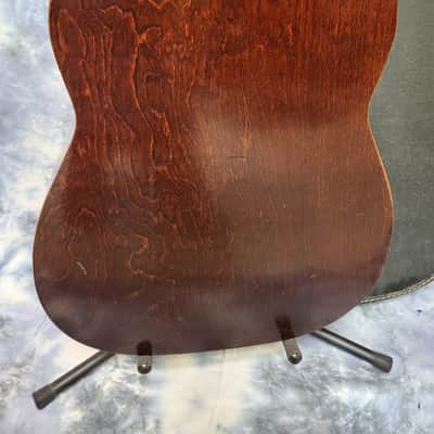 Vintage RARE 1970 Harmony H159 Dreadnought Birch Natural Neck Reset New Strings Pro Setup Original Soft Shell Case image 15